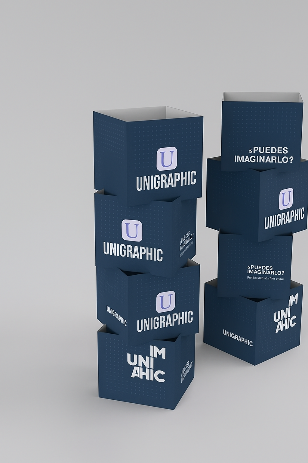 Tótem Multicubos 4 Cubos