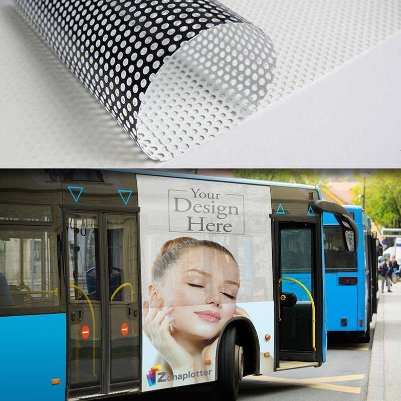 Vinilo microperforado