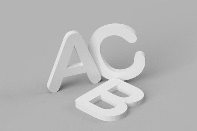 Letras Corpóreas PVC