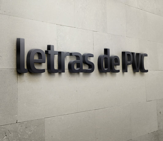 Letras Corpóreas PVC