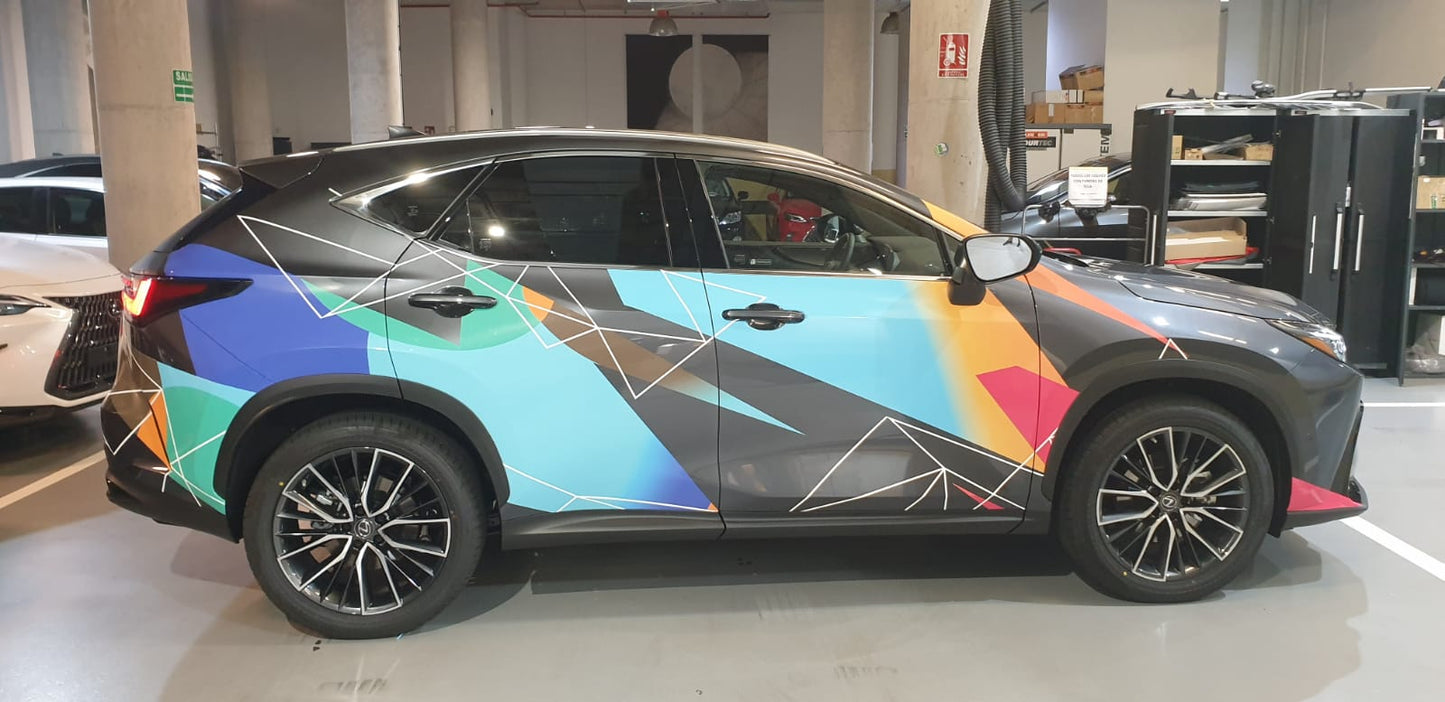 Vinilo fundición para vehículos