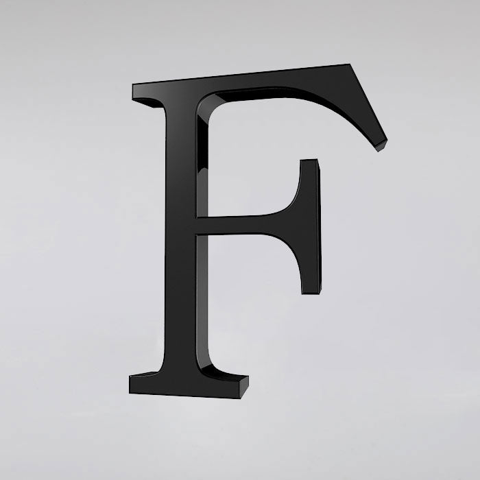 Letras Corpóreas Metacrilato