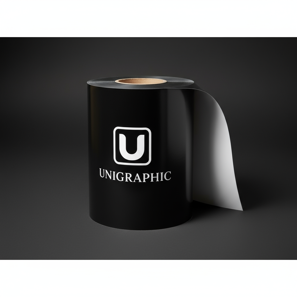 Lona opaca trasera negra