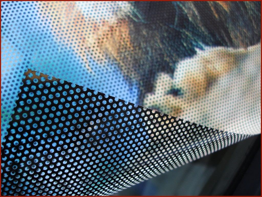 Vinilo microperforado