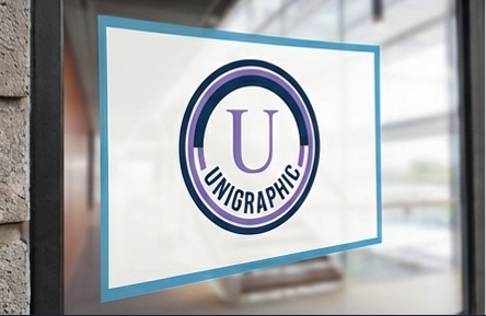 Vinilo para cristales pegado interior